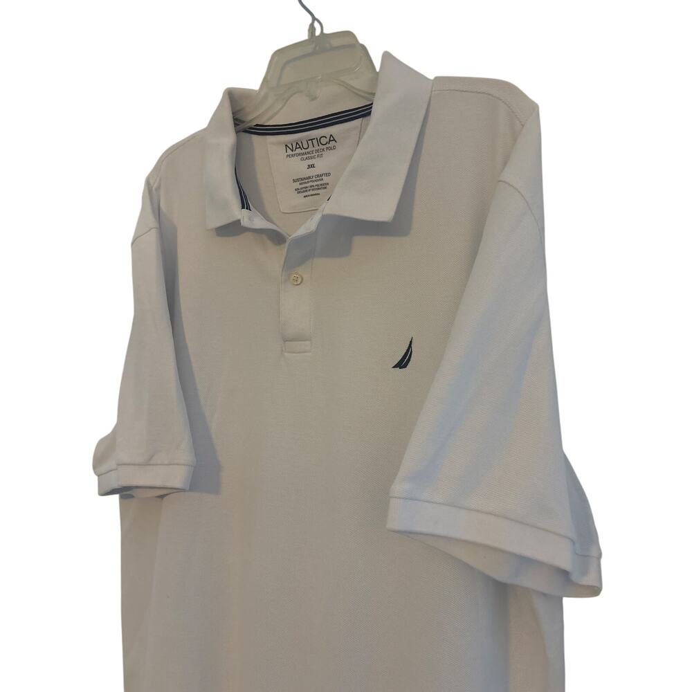 Nautica Performance Deck Polo Classic Fit Cotton/Poly Size 3XL